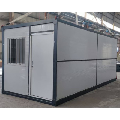 Caseta plegable Reforzada 20 pies – Folder X 900 (Caseta metálica Blanco/Gris)|Casetas Plegables Modular