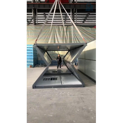 Caseta plegable Reforzada 20 pies – Folder X 900 (Caseta metálica Blanco/Gris)|Casetas Plegables Modular