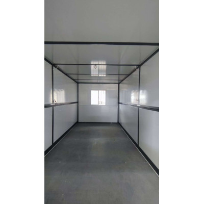 Caseta plegable Reforzada 20 pies – Folder X 900 (Caseta metálica Blanco/Gris)|Casetas Plegables Modular