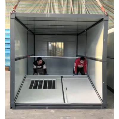 Caseta plegable Reforzada 20 pies – Folder X 900 (Caseta metálica Blanco/Gris)|Casetas Plegables Modular