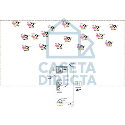 Caseta Ganadera de Bioseguridad – FoldBox Z Plegable