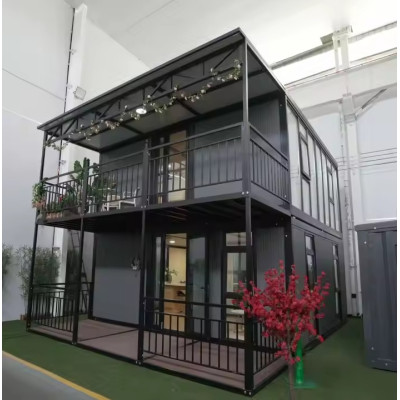 FoldBox 96 Living Duple – Casa Plegable de Dos Plantas