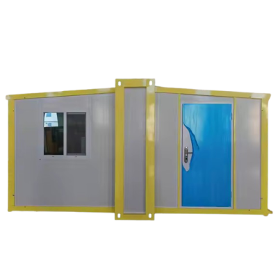Casa Plegable de 25 m² – Doble Ala 700 Amarilla