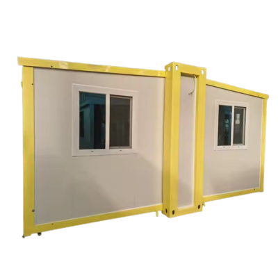 Casa Plegable de 25 m² – Doble Ala 700 Amarilla