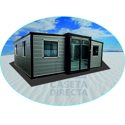 Casa Plegable 37 m² Titanio