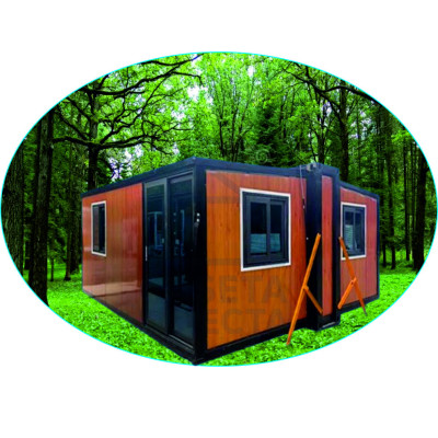 Casa Plegable de 25 m² – Doble Ala 700 Roble