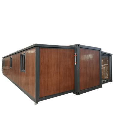 Casa Plegable Expandible de 75 m² con 2 a 4 Dormitorios Roble