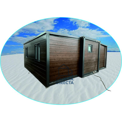 Casa Plegable 37 m² Nogal