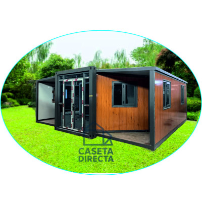 Casa Plegable 37 m² Roble