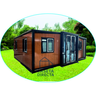 Casa Plegable 37 m² Roble