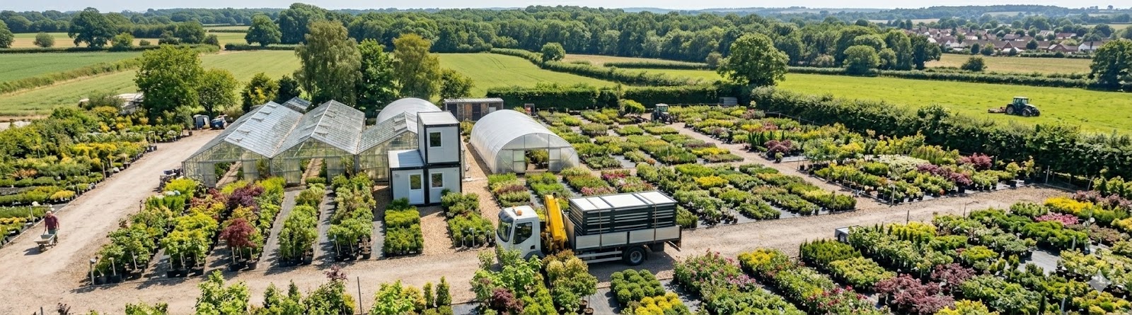 Instalaciones de alojamiento modular agrícola